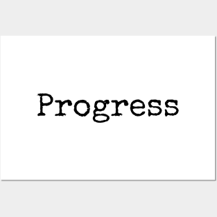 Progress - Motivational Word of the Year Posters and Art